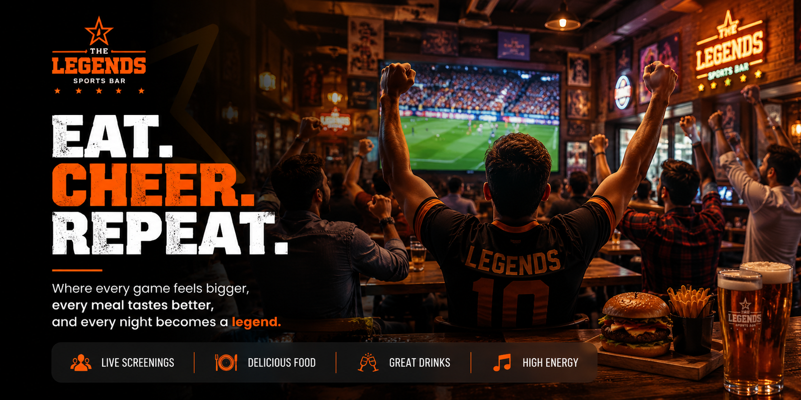 A Winning Partnership with The Legends Sports Bar x Kulture Labs